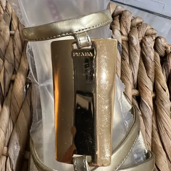 Prada flat sandals