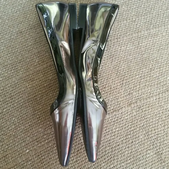Prada  metalic flats