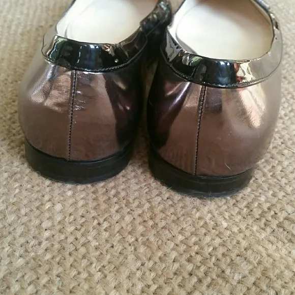 Prada  metalic flats