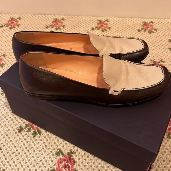 Prada Two Tone Loafers
