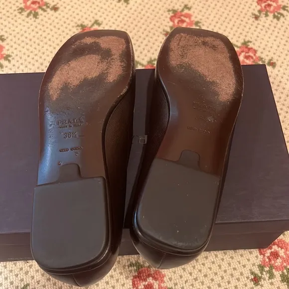 Prada Two Tone Loafers