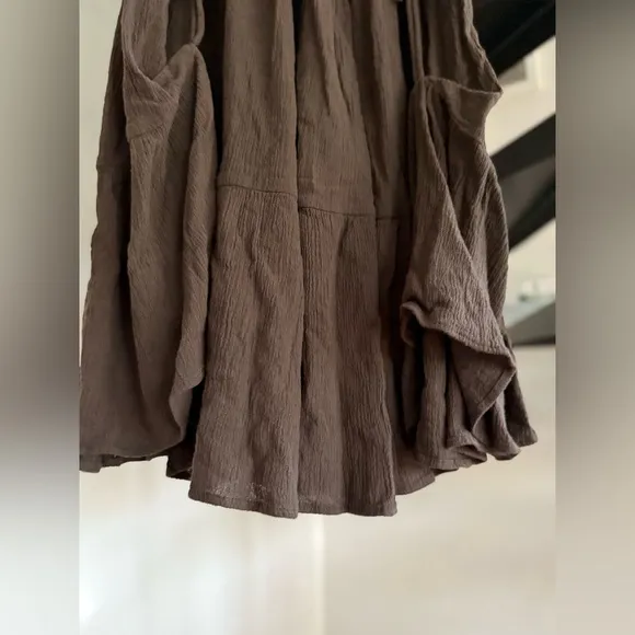 Prairie Convertible Skirt NWOT mushroom