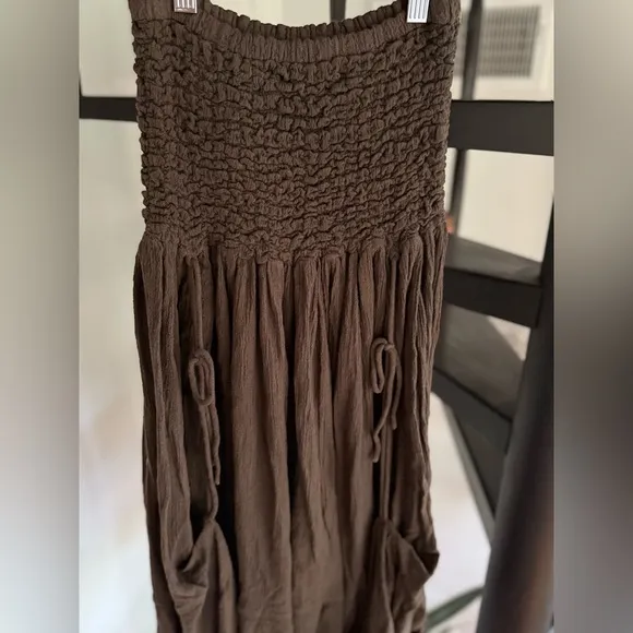 Prairie Convertible Skirt NWOT mushroom
