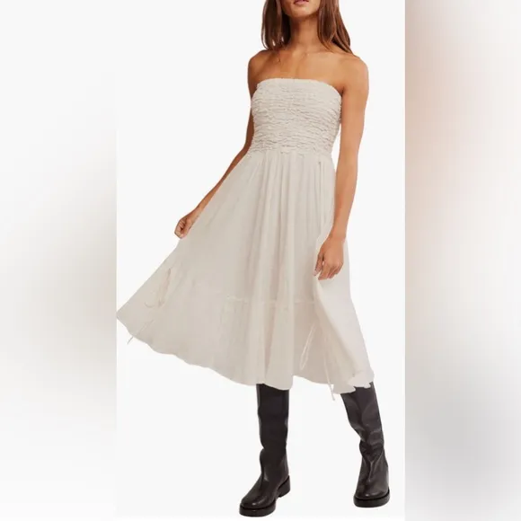 Prairie Convertible Skirt NWOT whisper white