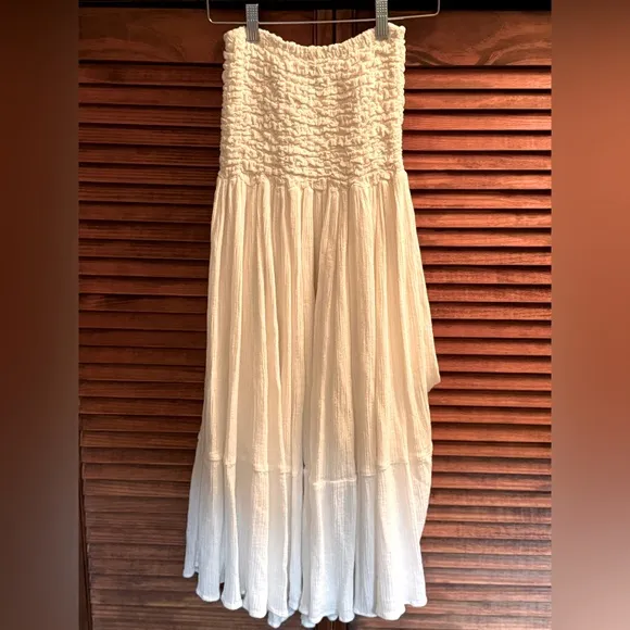 Prairie Convertible Skirt NWOT whisper white