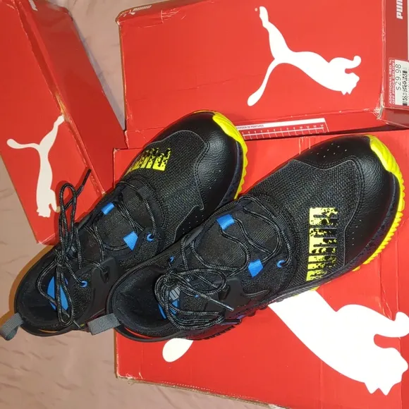 PUMA👣 Pacer Future Trail Sneakers in Black/Gray mens size 11