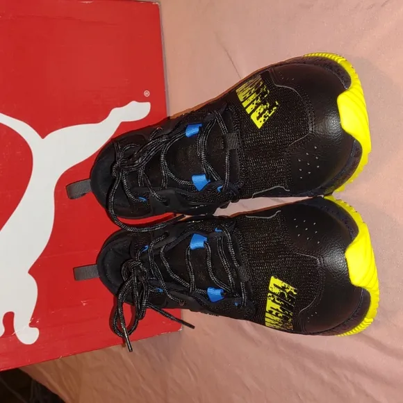 PUMA👣 Pacer Future Trail Sneakers in Black/Gray mens size 11