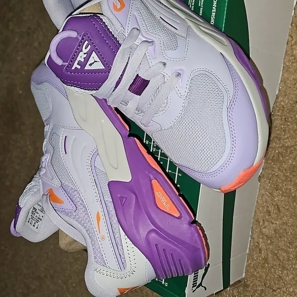 Puma TRC Mira Trail Mix Shoe Sneakers - Lavender Size 7.5 NWB