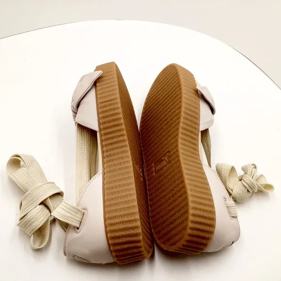 🆕{PUMA}Fenty-Rihanna Creeper Leather Sandals