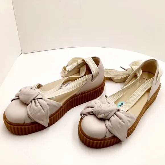 🆕{PUMA}Fenty-Rihanna Creeper Leather Sandals
