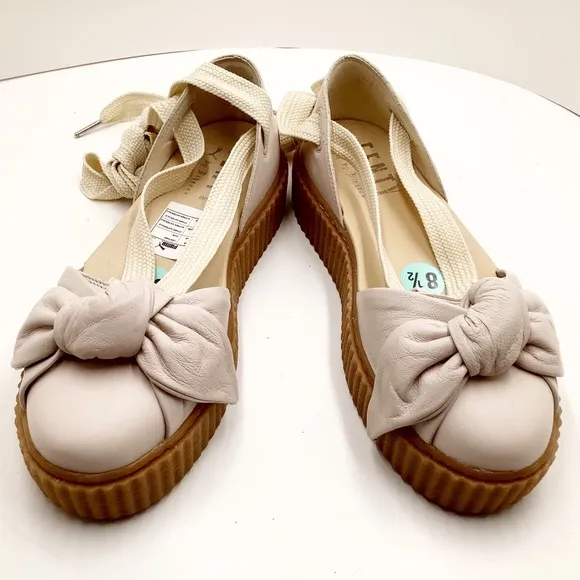 🆕{PUMA}Fenty-Rihanna Creeper Leather Sandals