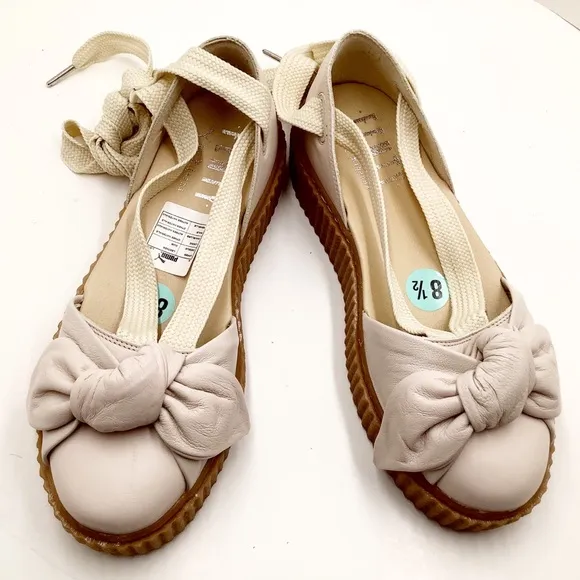🆕{PUMA}Fenty-Rihanna Creeper Leather Sandals
