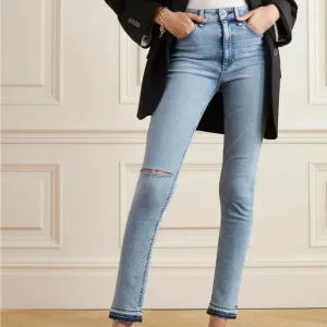 RAG and BONE Jean Nina High Rise Skinny Stretch Jean Montrose Sz 28 NEW