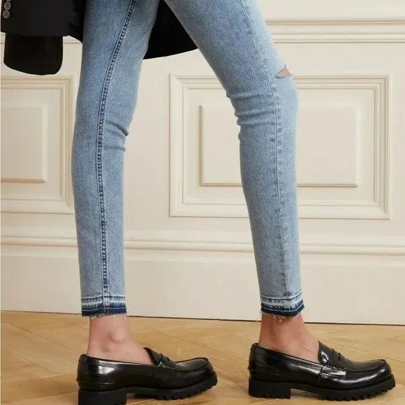 RAG and BONE Jean Nina High Rise Skinny Stretch Jean Montrose Sz 28 NEW