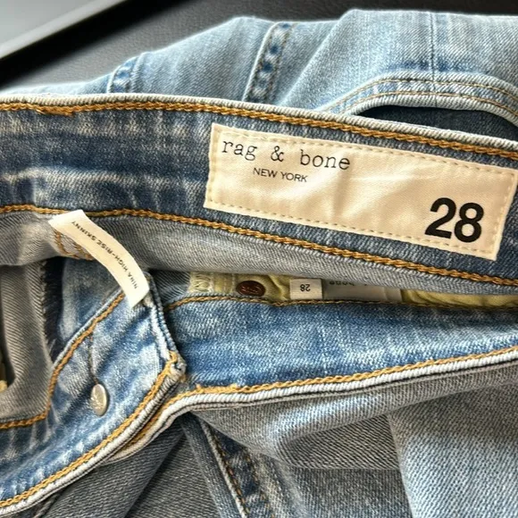 RAG and BONE Jean Nina High Rise Skinny Stretch Jean Montrose Sz 28 NEW