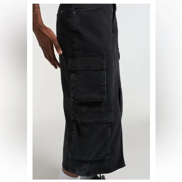 Ragged Priest COMBAT SODA SKIRT - CHARCOAL