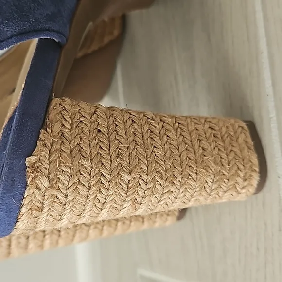 Ralph Lauren Suede Platform Sandals