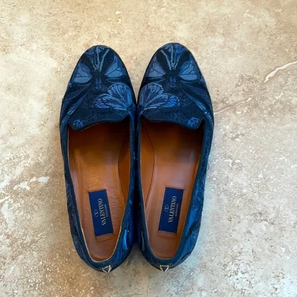 🪄🦄RARE🪄🦄 Butterfly Valentino Garavani loafers