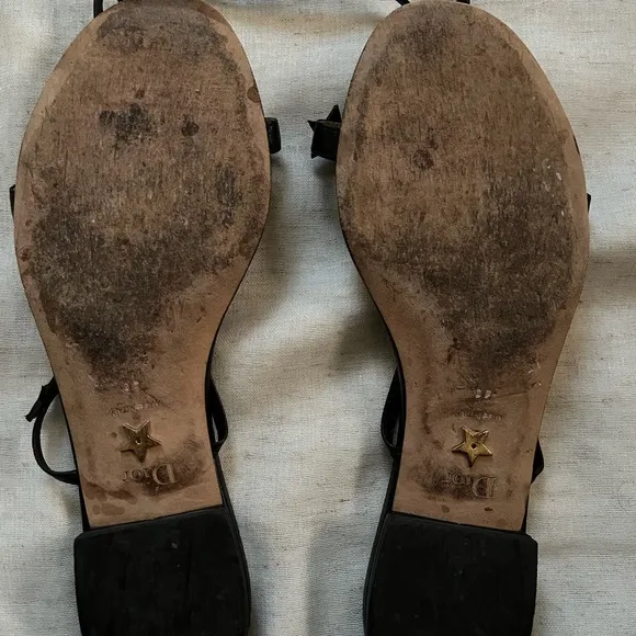 Rare Christian Dior Charm Sandals