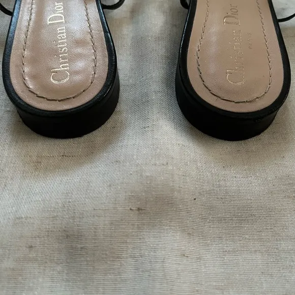 Rare Christian Dior Charm Sandals