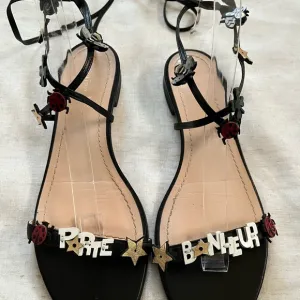 Rare Christian Dior Charm Sandals