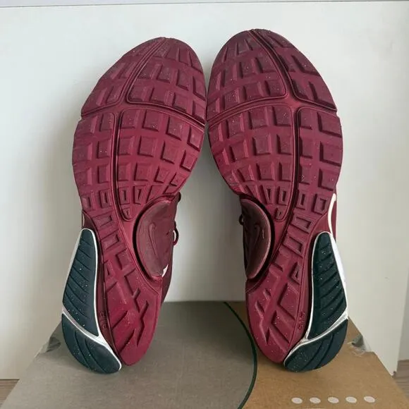 RARE Nike Presto Utility Low Burgundy/White Men Sneakers - SZ 12