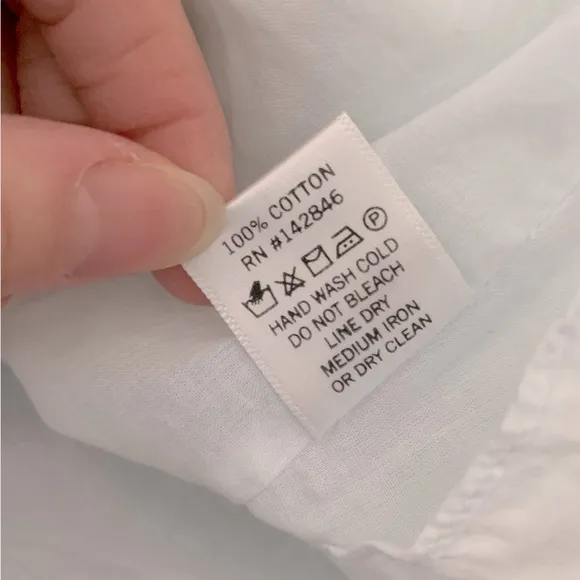 RARE Rhode ROSIE COTTON MINI WRAP DRESS IN FRENCH WHITE TOILE