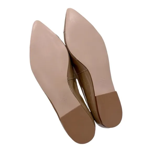 Rebecca AllenThe Women's Skim Flats Tan Patent Leather size 11 M