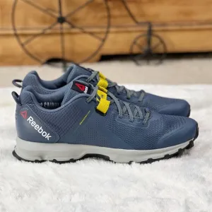 Reebok Men’s DMX Trek Ascent Low Top Hiking/ Trail Sneakers in Blue Size 9