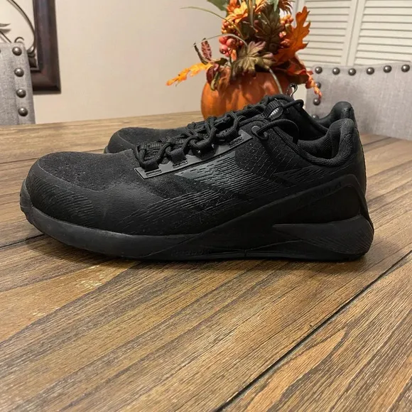 Reebok Nano X1 Adventure Mens Size 8.5 Black Athletic Work Shoes Sneakers RB3480