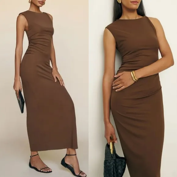 Reformation Amara Knit Dress Size S