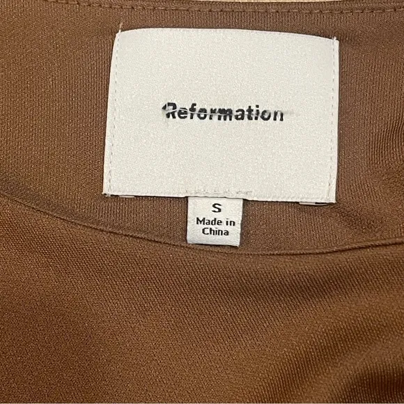 Reformation Amara Knit Dress Size S