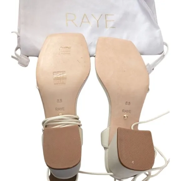 Revolve Raye Voyage Heel in Off White Size 8.5