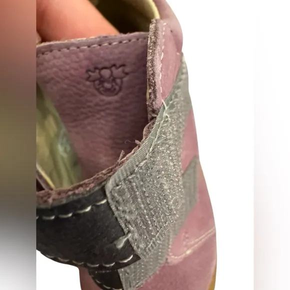 Ricosta Pepino Chrisy Velcro boots Velour Purple 22EU/ 5.5US