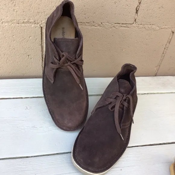 Robert Wayne Blake High Top Brown Boots size 11