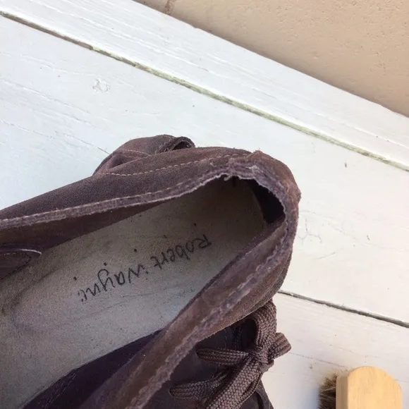 Robert Wayne Blake High Top Brown Boots size 11