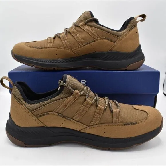 Rockport Mens Size 10 Total Motion Trail Water Resistant Sport Vicuna Sneakers