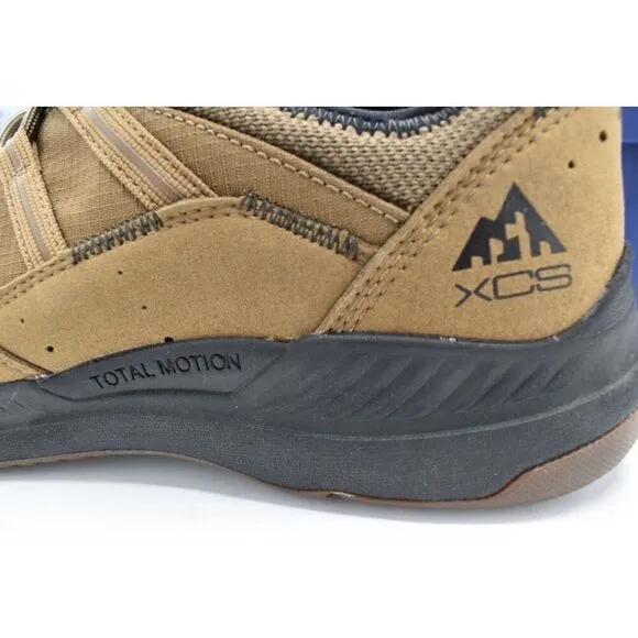 Rockport Mens Size 10 Total Motion Trail Water Resistant Sport Vicuna Sneakers