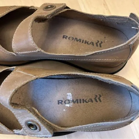 Romika Leather Loafers-Size 37/6.5