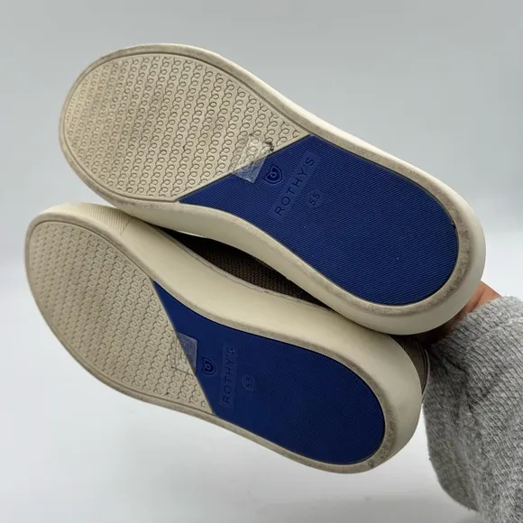 Rothy's Brown Flats Sleek Slip-On Design