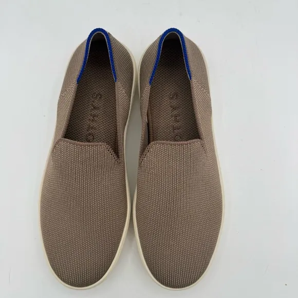 Rothy's Brown Flats Sleek Slip-On Design