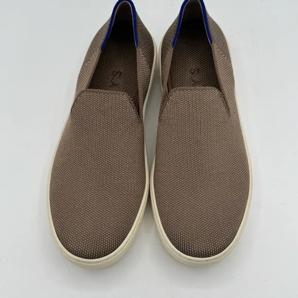 Rothy's Brown Flats Sleek Slip-On Design