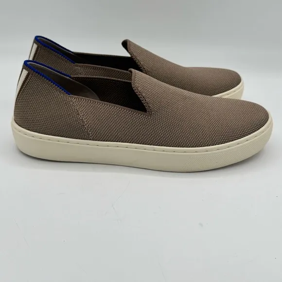 Rothy's Brown Flats Sleek Slip-On Design