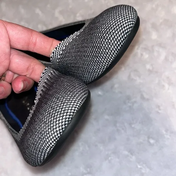 Rothy's EUC The Flat Birdseye Gray Ballet Flats