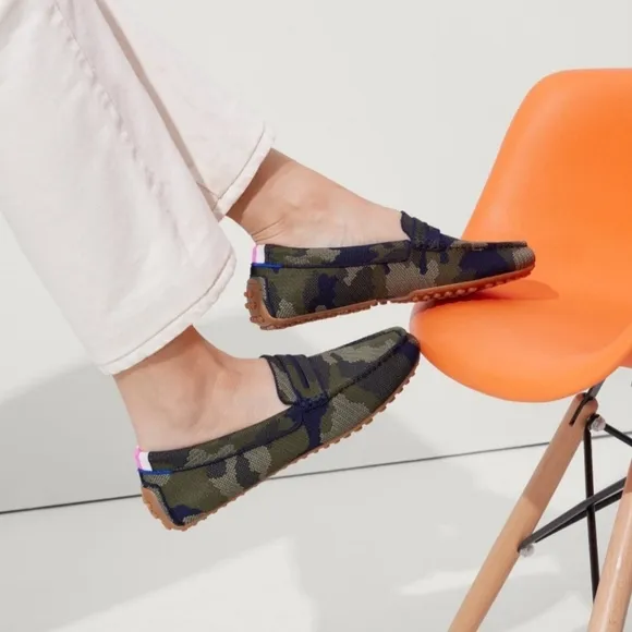 Rothy's  Loafers In Spruce Camo