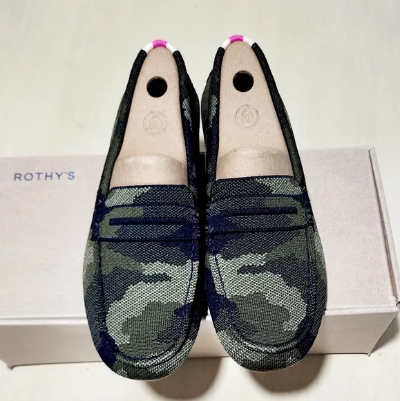 Rothy's  Loafers In Spruce Camo