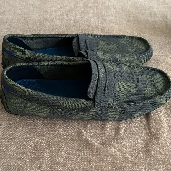Rothy's Men's Green Loafers
