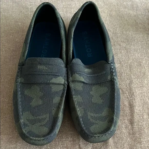 Rothy's Men's Green Loafers
