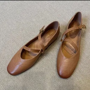 Round Toe Flats Slip-Ons