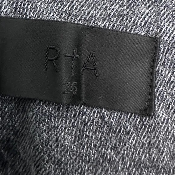 RTA Diavolina Size 26 Skinny Jeans in Washed GreyRTA